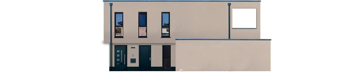 Gebaute Ansicht von FB21